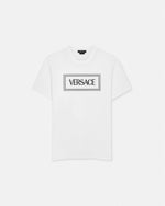 Box Letters Print T Shirt