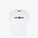 Black Letters Print T Shirt