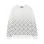 gradient print sweatshirt