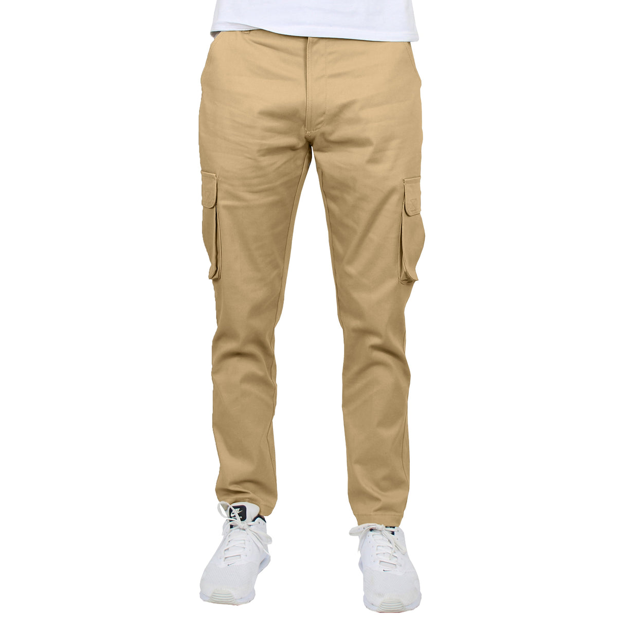 Men's Flex-Stretch Cotton Cargo Pants – Comfortable, Durable & Versatile (31-Inch Inseam)