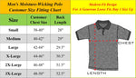 Men's Short Sleeve Polo Shirts – Moisture-Wicking, Stretch Knit, Tagless, Regular Fit for All-Day Comfort