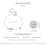 Synthetic Tourmaline Bracelet for Women