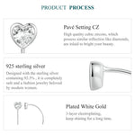 Dainty Simple Heart Earrings for Women BSE1003