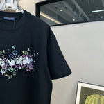 Rainbow Print T Shirt