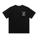 Yellow Graffiti Print T Shirt