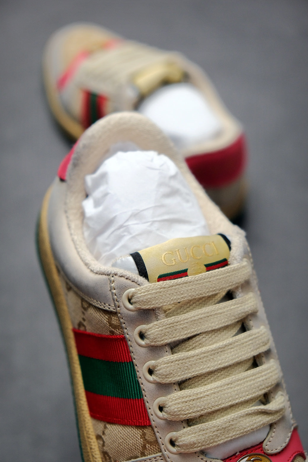 Classic old little dirty shoes