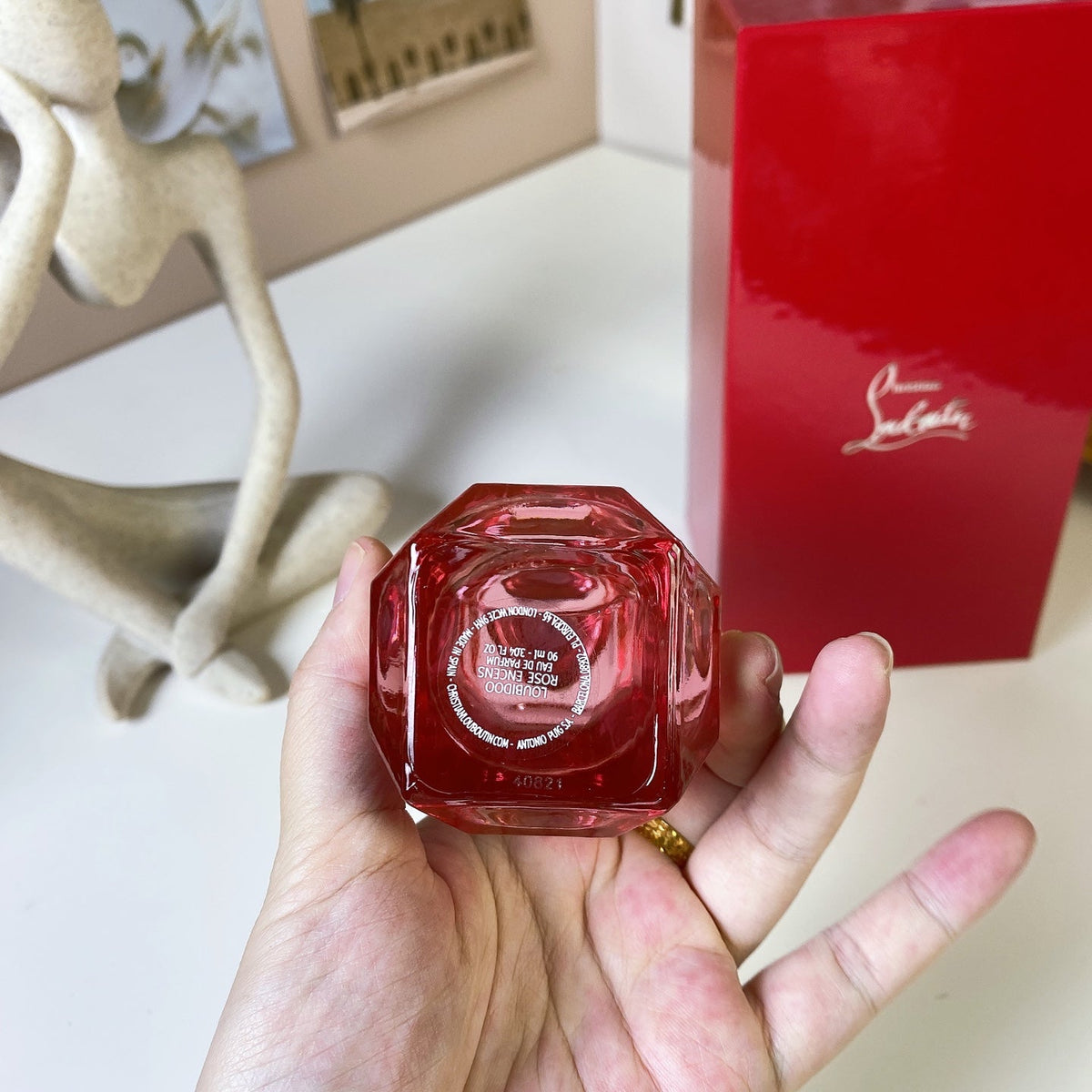 Lu Boting Lucky Cat Smoky Rose Unisex Perfume 90ml