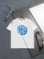 Alphabet Graffiti Splash Ink T shirt-2002