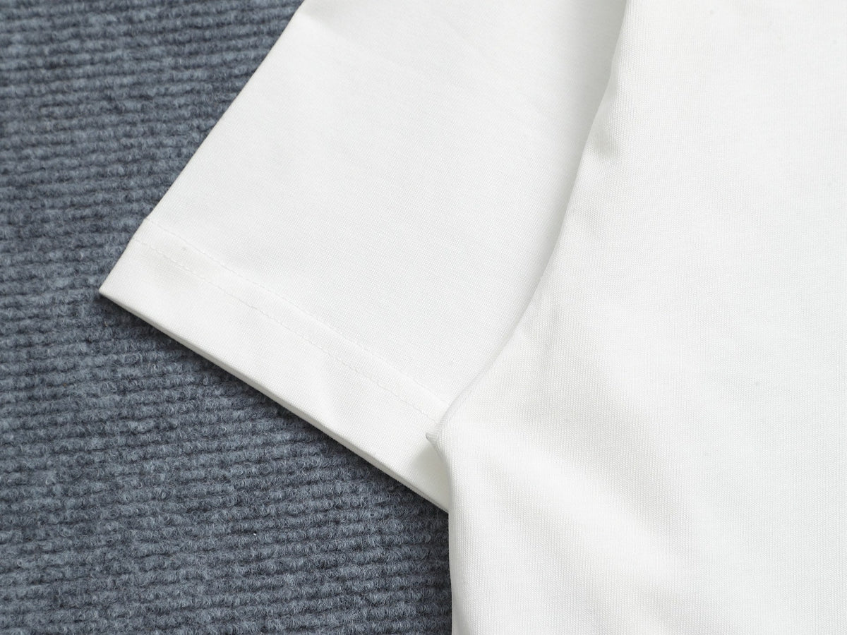 Alphabet Graffiti Splash Ink T shirt-2002