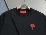 Alphabet Graffiti Splash Ink T shirt-2008