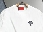 Alphabet Graffiti Splash Ink T shirt-2008
