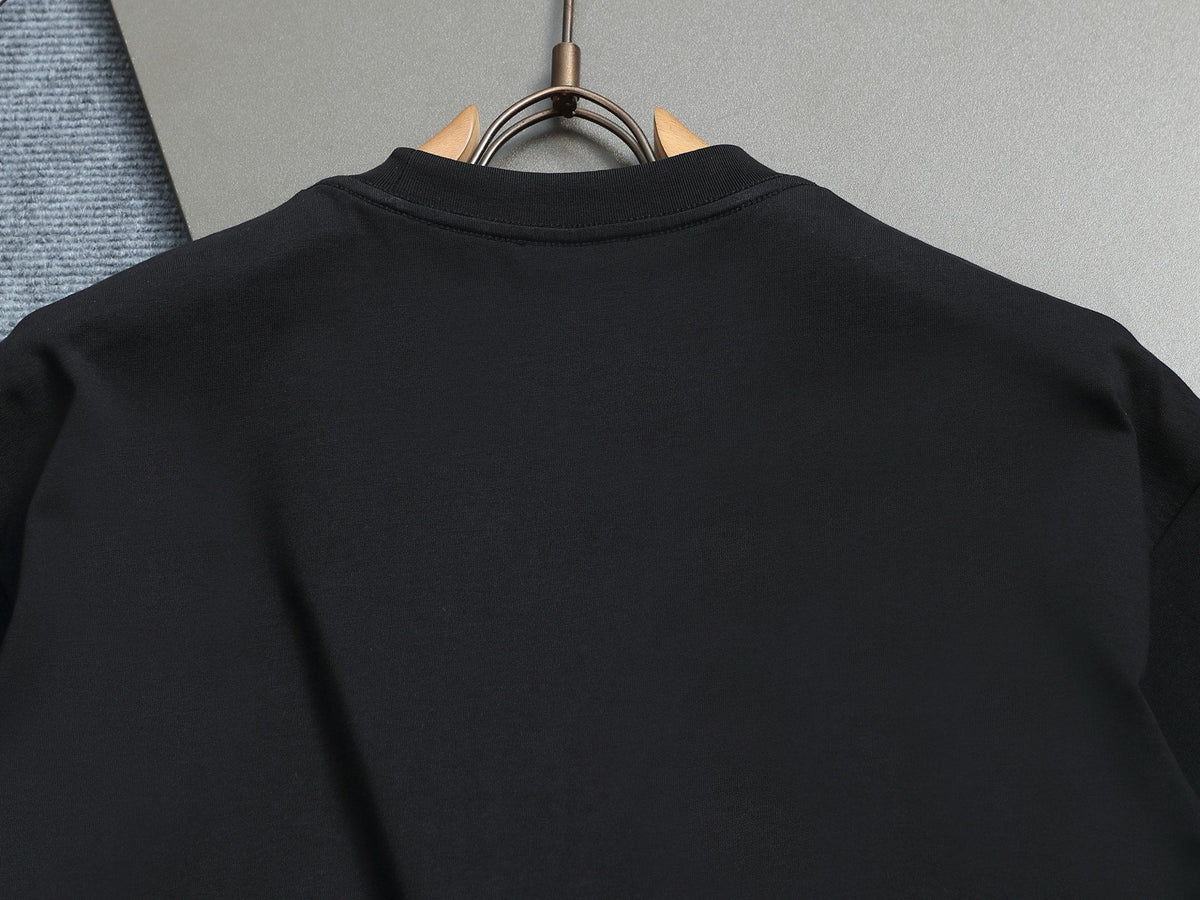 Alphabet Graffiti Splash Ink T shirt-2010