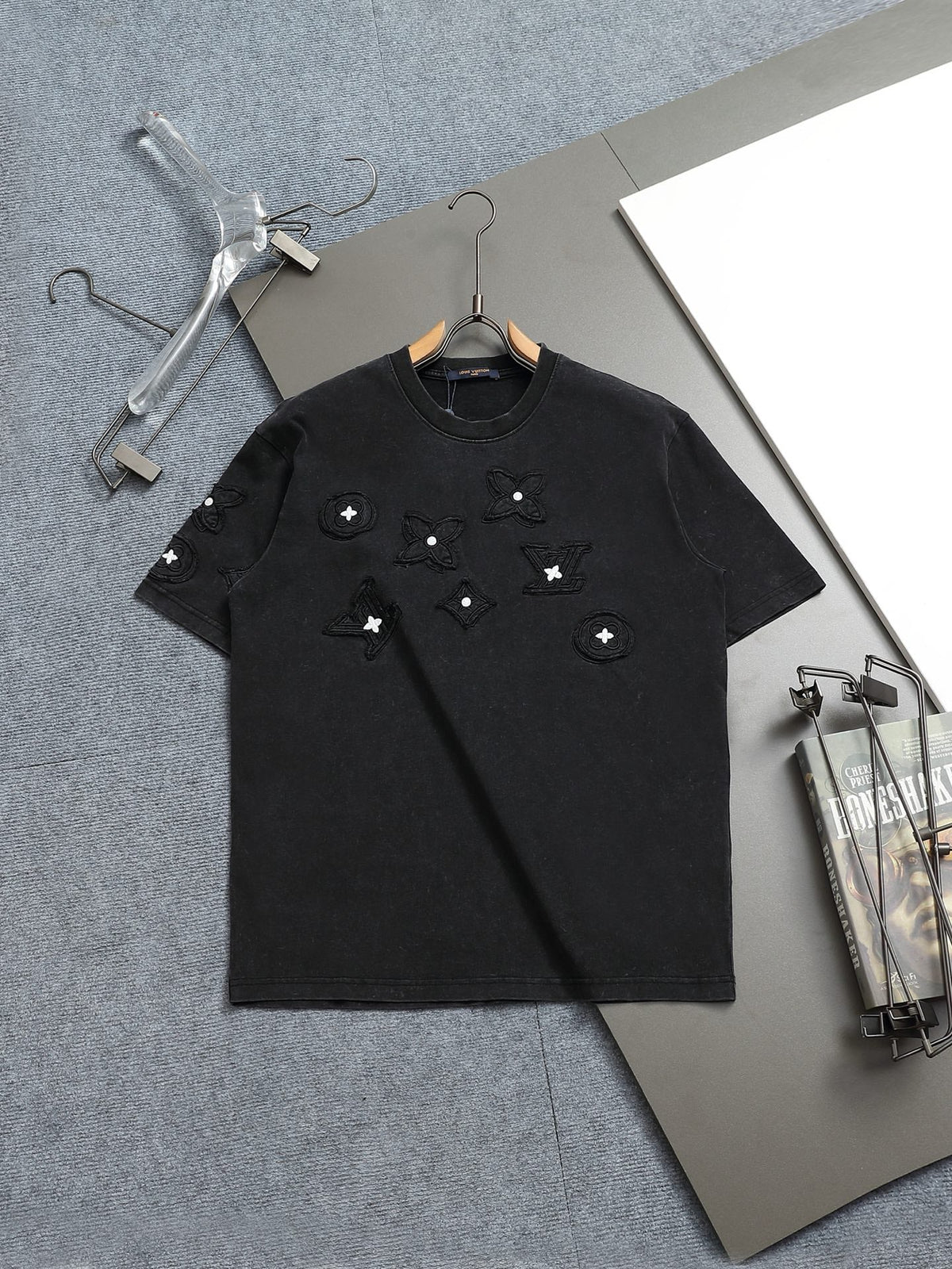 Alphabet Graffiti Splash Ink T shirt-2017