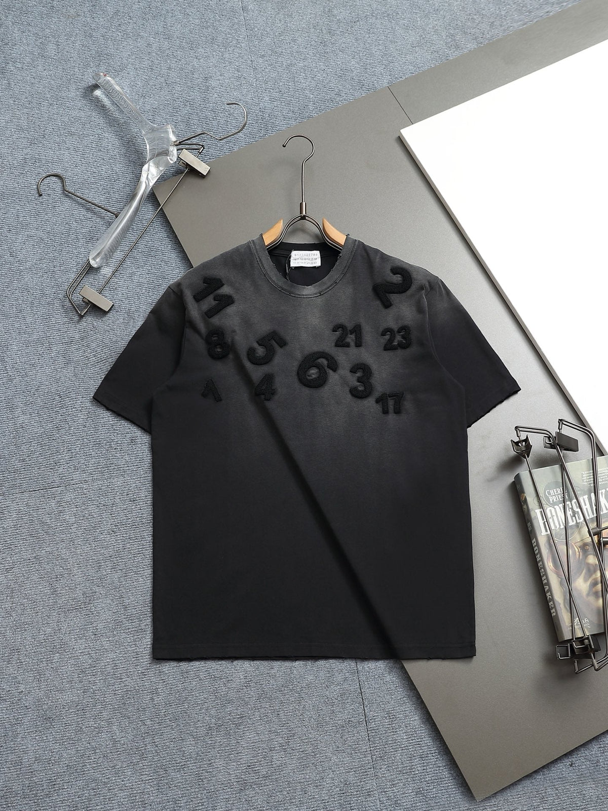 Alphabet Graffiti Splash Ink T shirt-2018