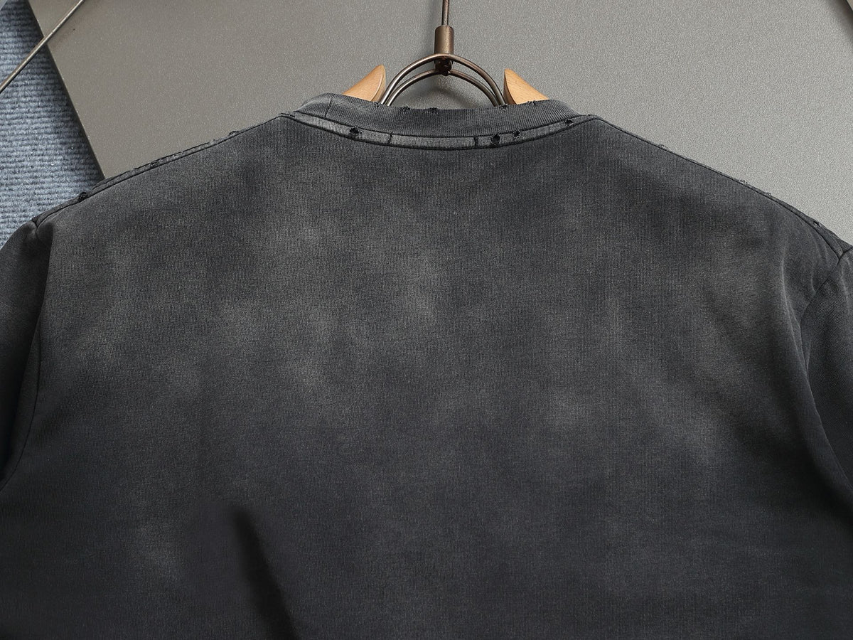 Alphabet Graffiti Splash Ink T shirt-2018