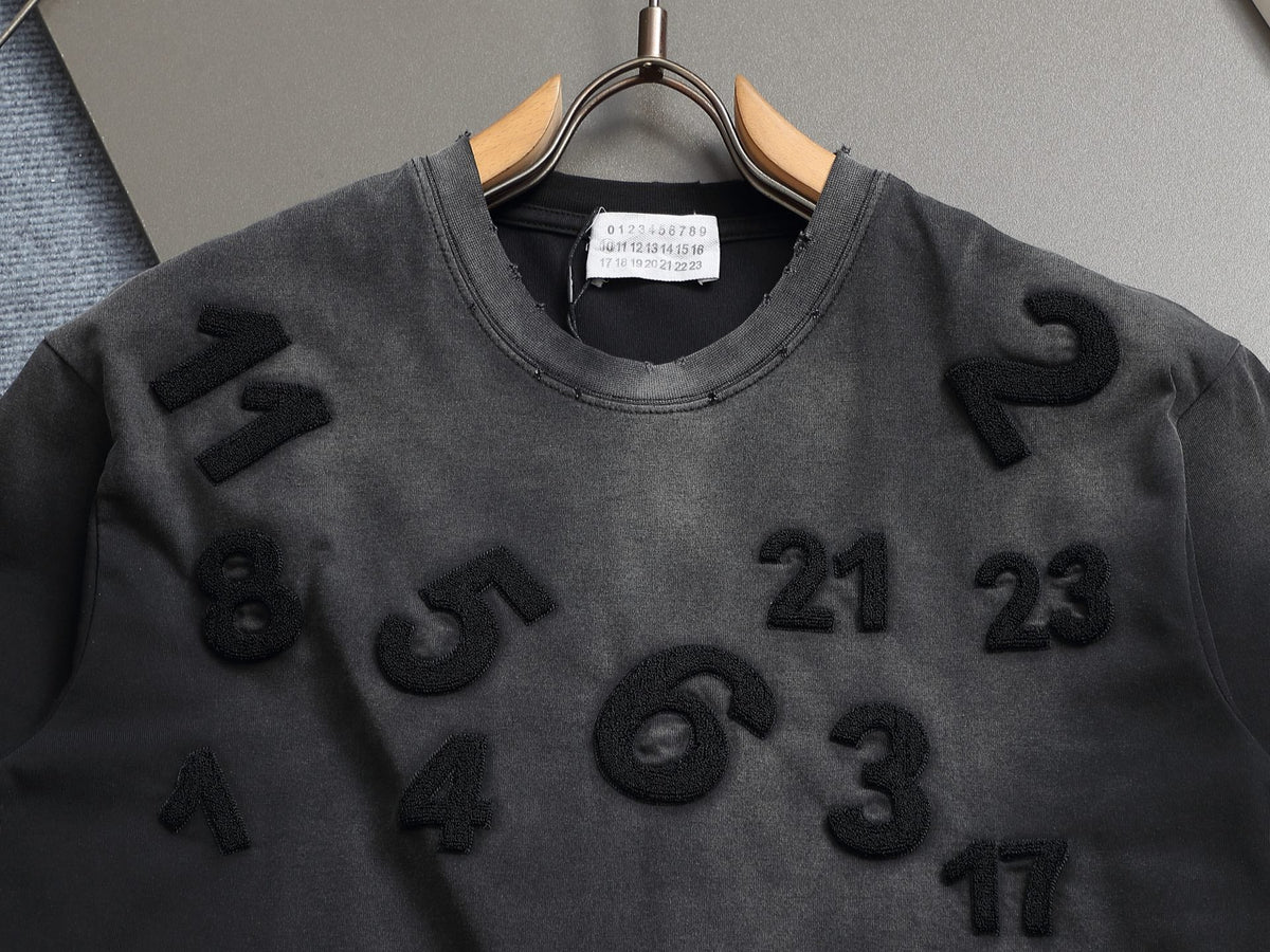 Alphabet Graffiti Splash Ink T shirt-2018