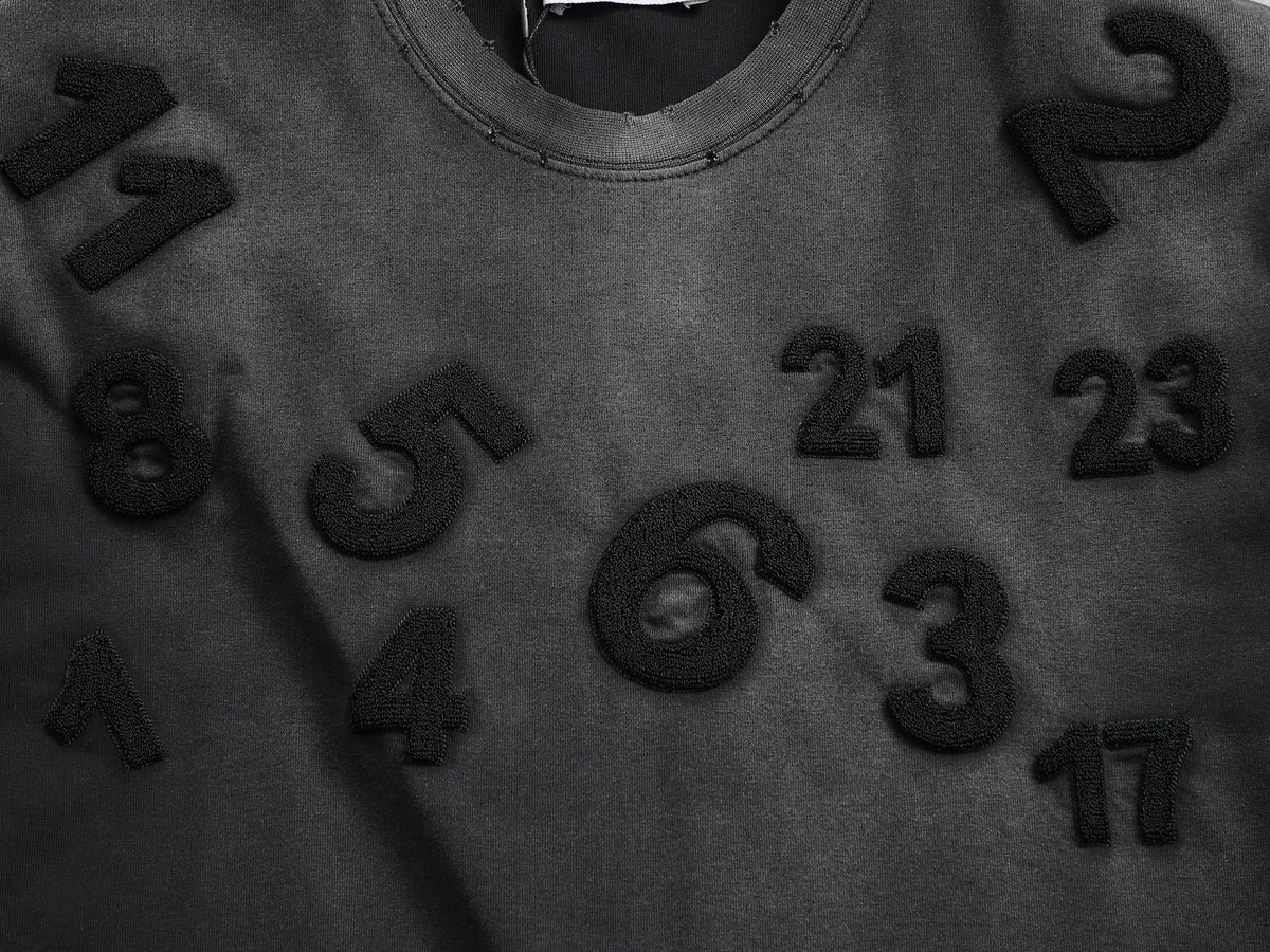 Alphabet Graffiti Splash Ink T shirt-2018