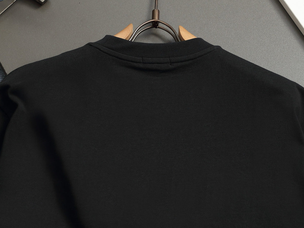 Alphabet Graffiti Splash Ink T shirt-2024