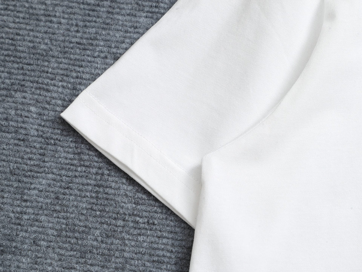 Alphabet Graffiti Splash Ink T shirt-2027