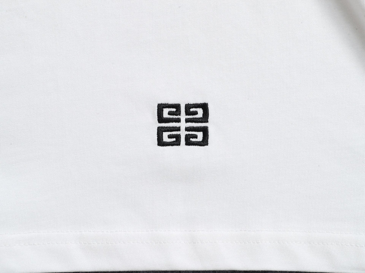 Alphabet Graffiti Splash Ink T shirt-2027