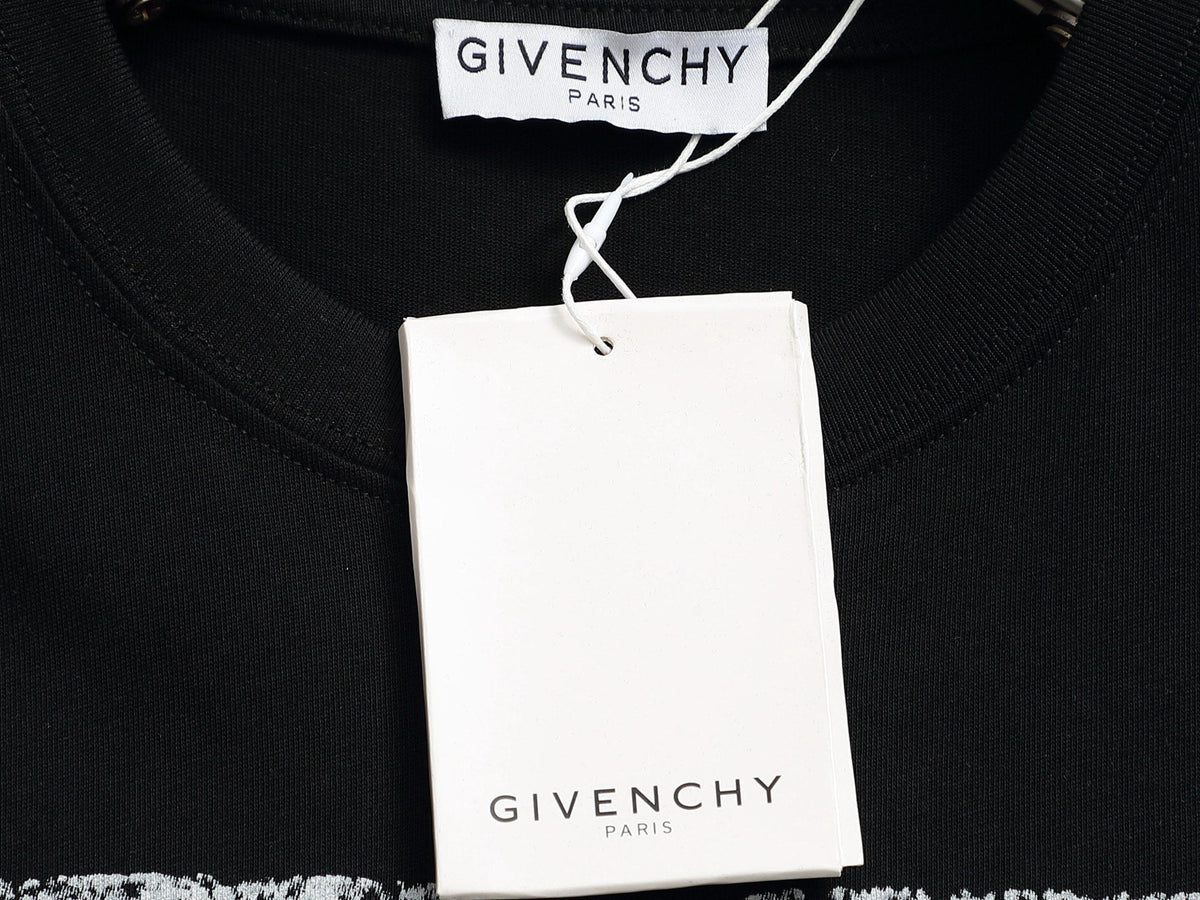 Alphabet Graffiti Splash Ink T shirt-2027