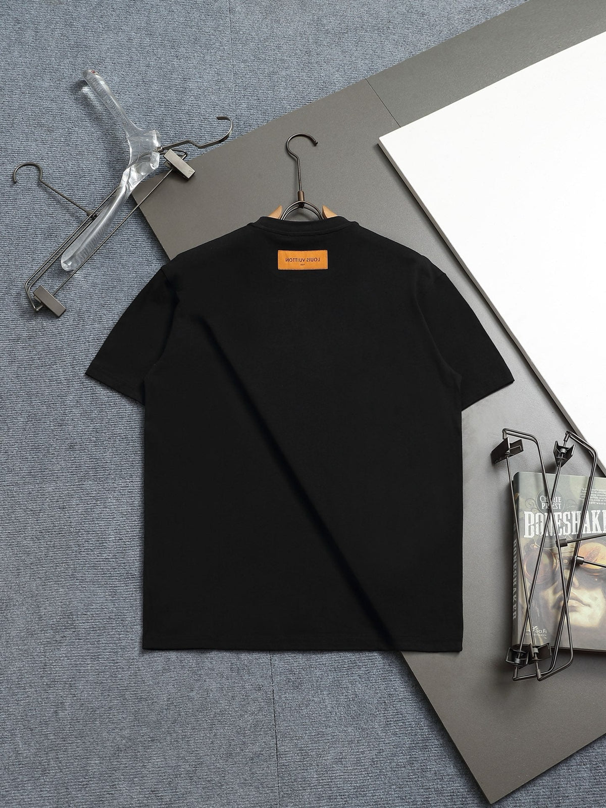 Alphabet Graffiti Splash Ink T shirt-2028