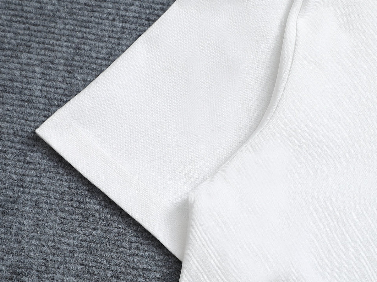 Alphabet Graffiti Splash Ink T shirt-2030