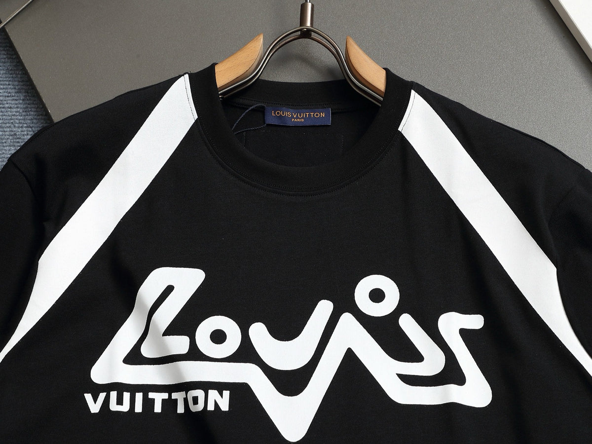 Alphabet Graffiti Splash Ink T shirt-2032