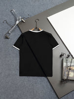 Alphabet Graffiti Splash Ink T shirt-2035