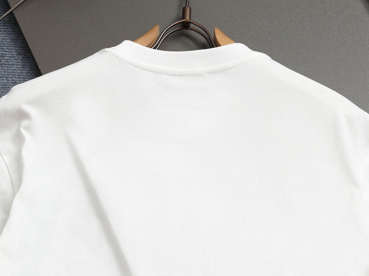 Alphabet Graffiti Splash Ink T shirt-2037