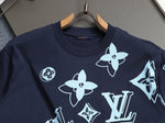 Alphabet Graffiti Splash Ink T shirt-2039
