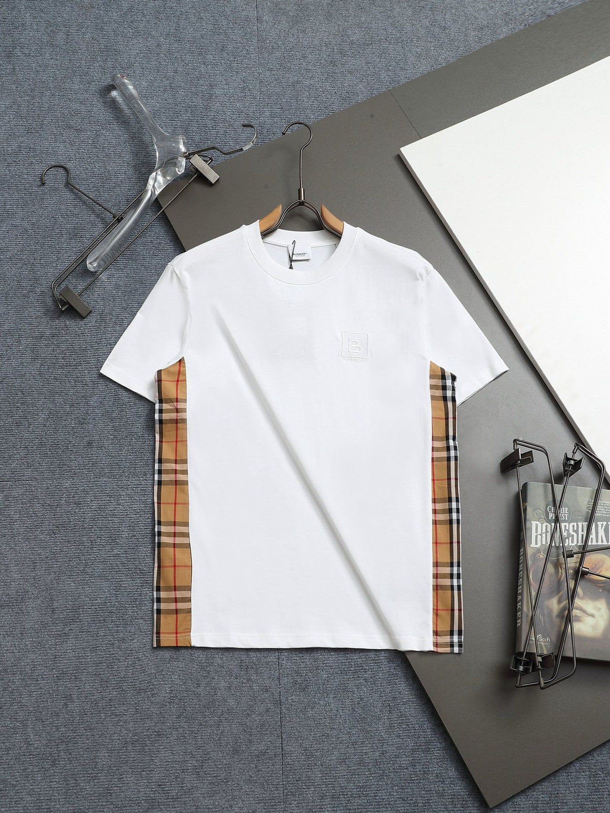 Alphabet Graffiti Splash Ink T shirt-2040
