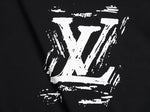 Alphabet Graffiti Splash Ink T shirt-2041