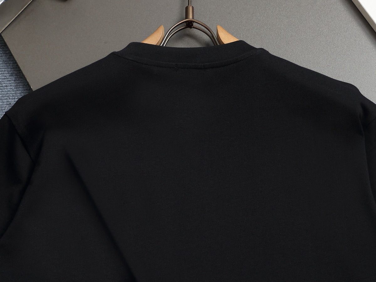 Alphabet Graffiti Splash Ink T shirt-2042