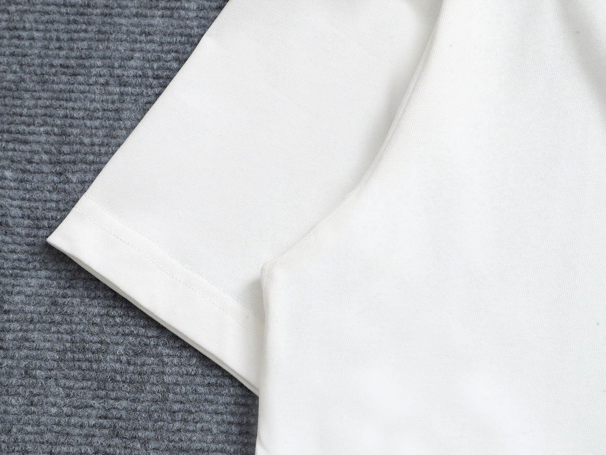 Alphabet Graffiti Splash Ink T shirt-2043