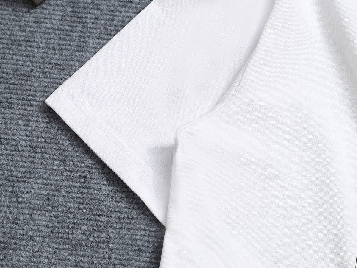 Alphabet Graffiti Splash Ink T shirt-2046