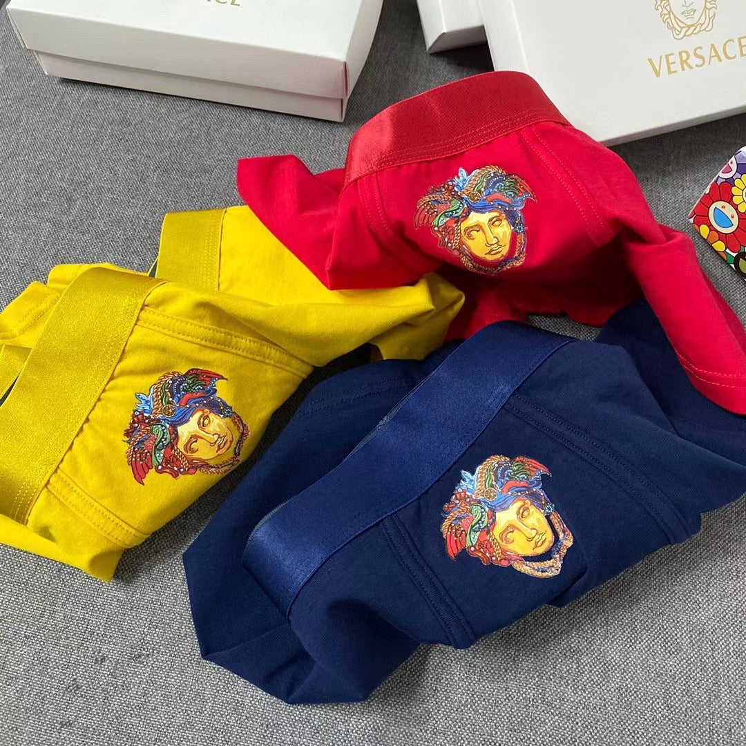 Men's Premium Cotton Boxer Briefs (3-Pack)-10