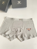 Men's Premium Cotton Boxer Briefs (3-Pack)-12