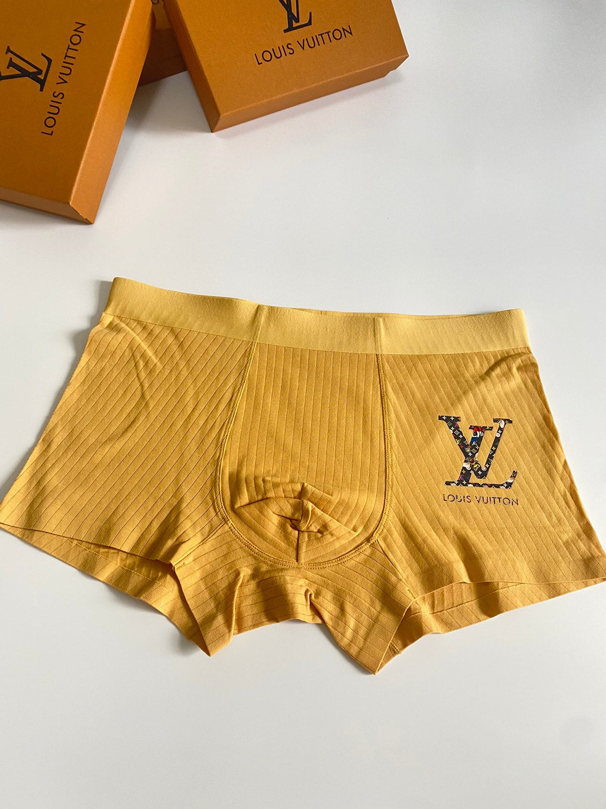 Men's Premium Cotton Boxer Briefs (3-Pack)-13