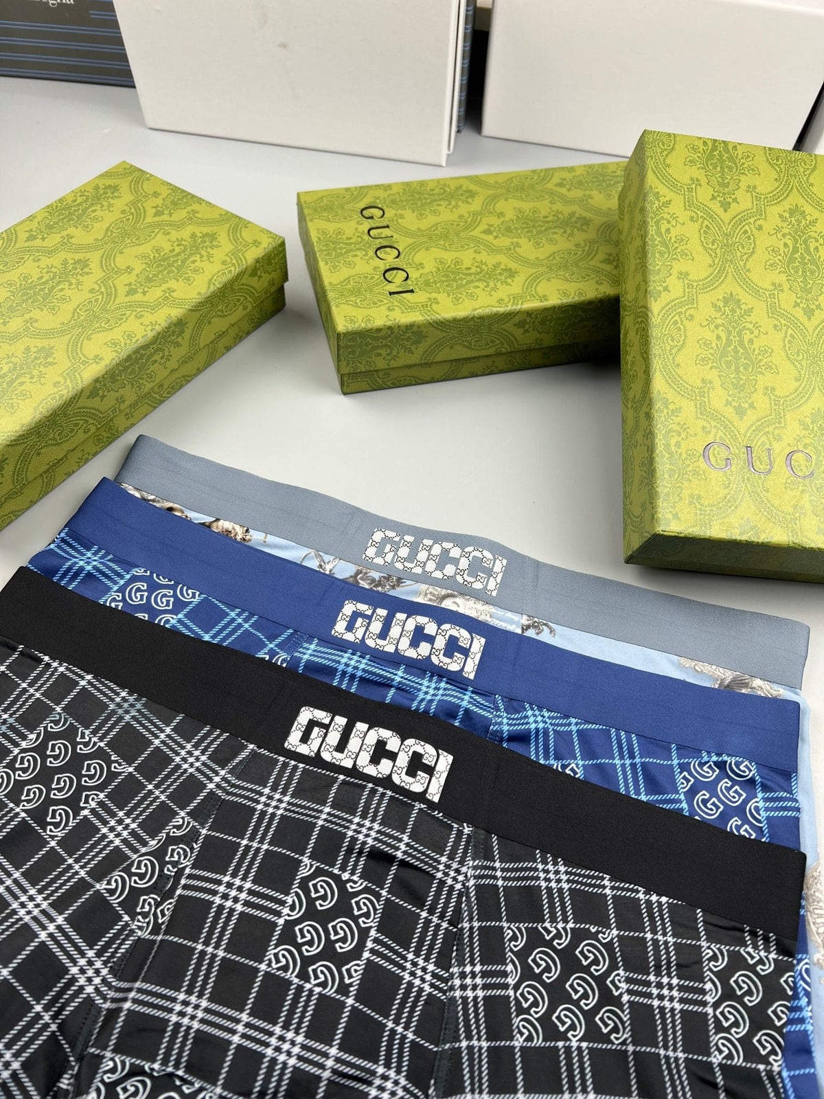 Men's Premium Cotton Boxer Briefs (3-Pack)-28