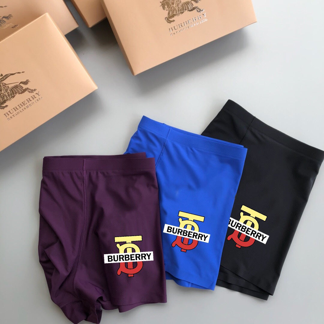 Men's Premium Cotton Boxer Briefs (3-Pack)-34