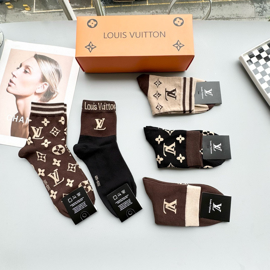 5-Pair Comfort Socks Set (1 BOX)-7