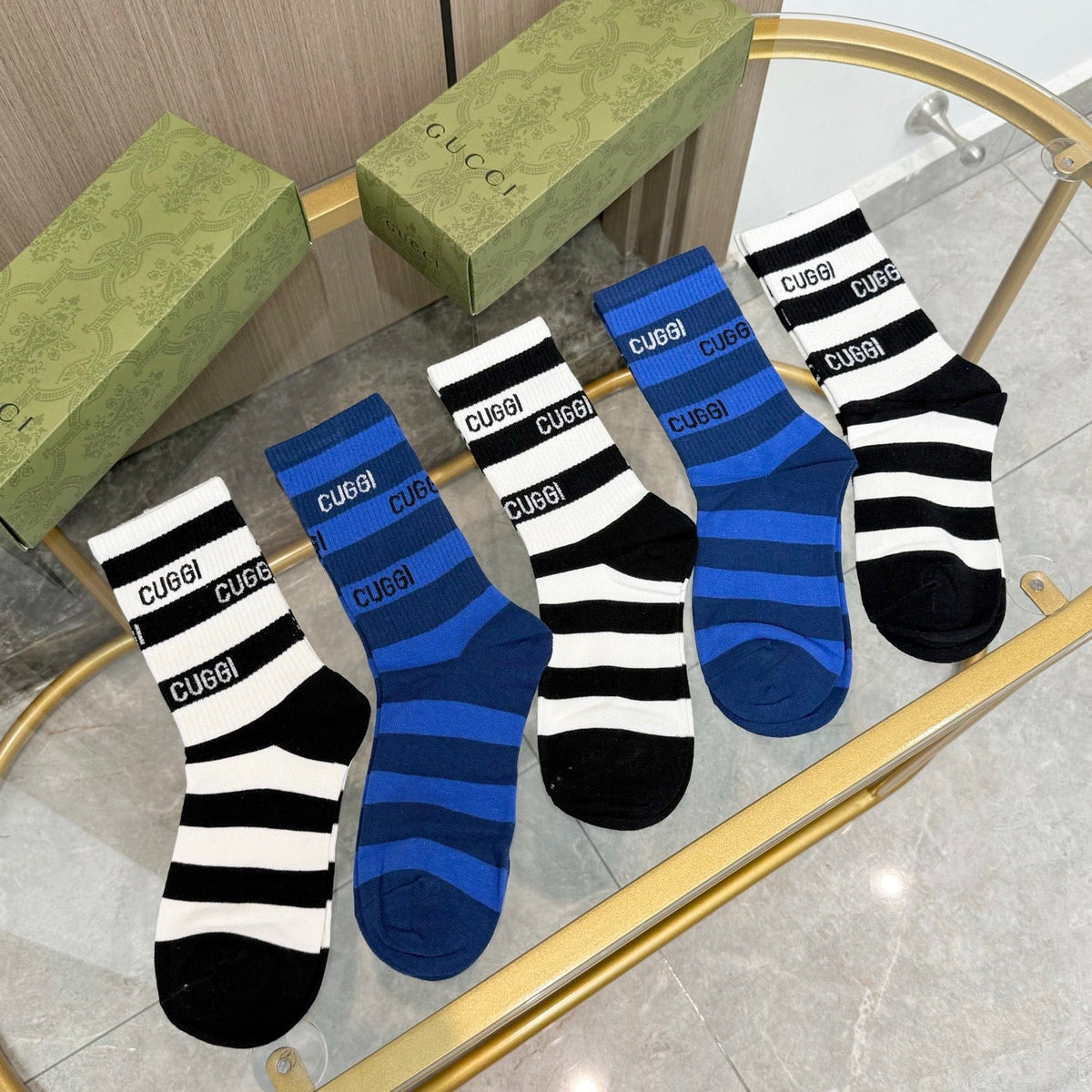 5-Pair Comfort Socks Set (1 BOX)-12