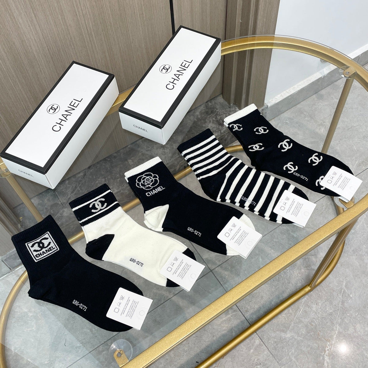 5-Pair Comfort Socks Set (1 BOX)-17