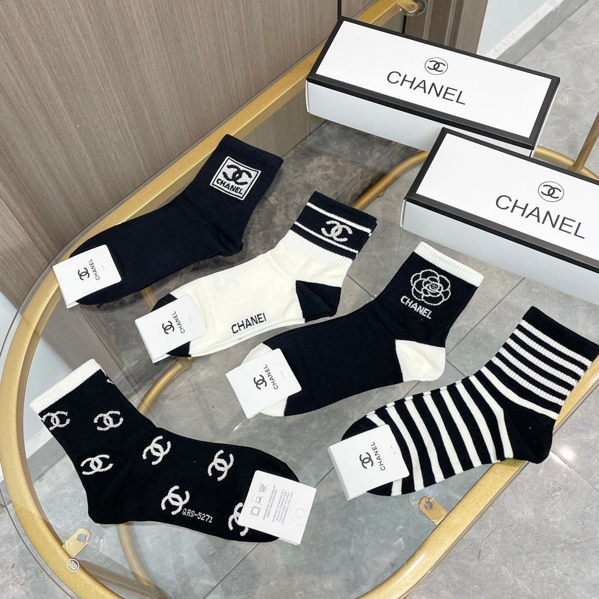 5-Pair Comfort Socks Set (1 BOX)-17