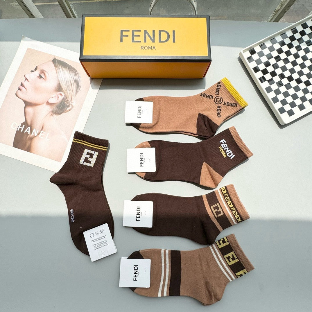 5-Pair Comfort Socks Set (1 BOX)-27