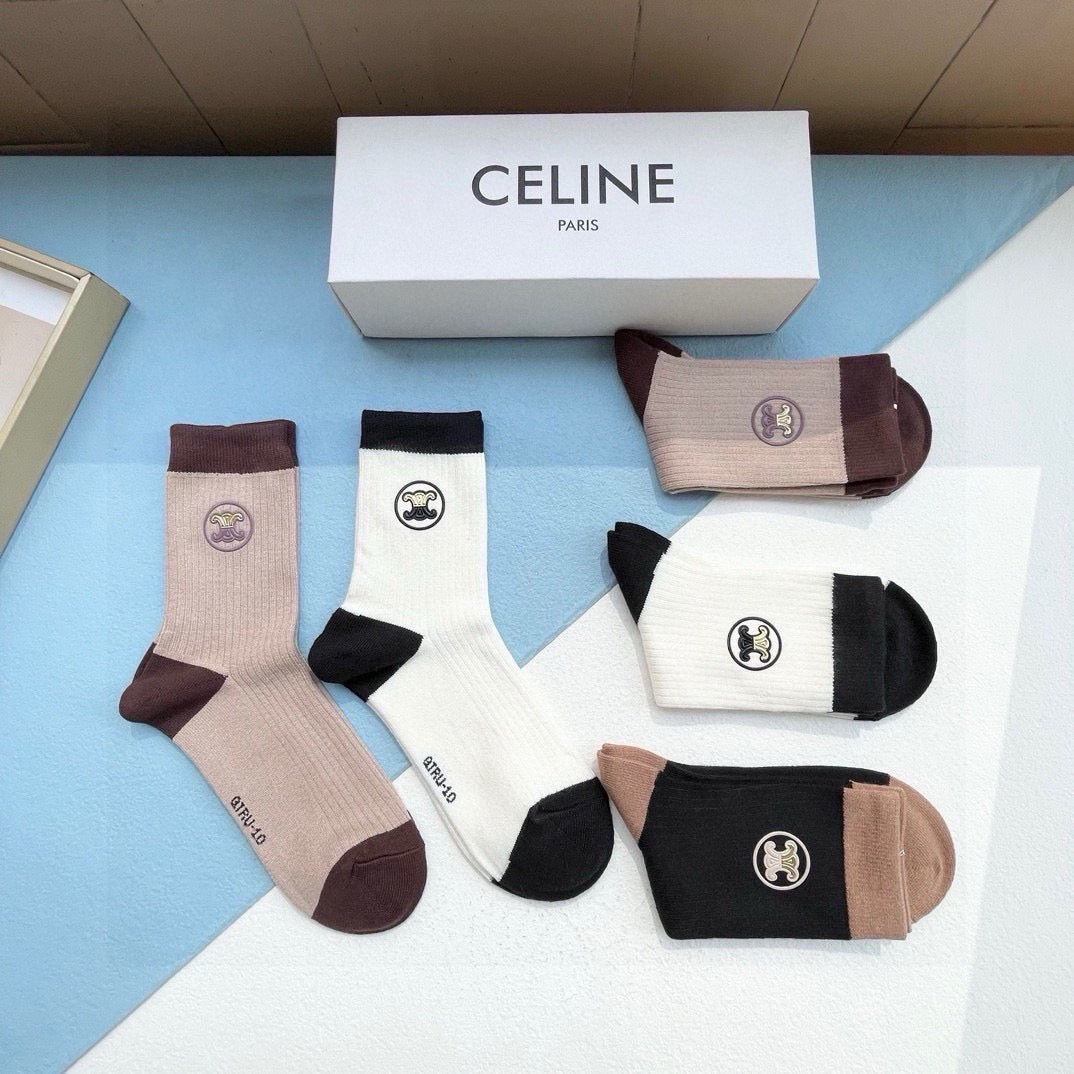 5-Pair Comfort Socks Set (1 BOX)-28