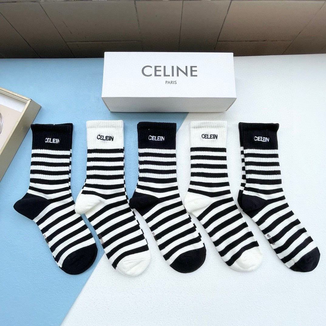 5-Pair Comfort Socks Set (1 BOX)-29
