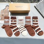 5-Pair Comfort Socks Set (1 BOX)-30