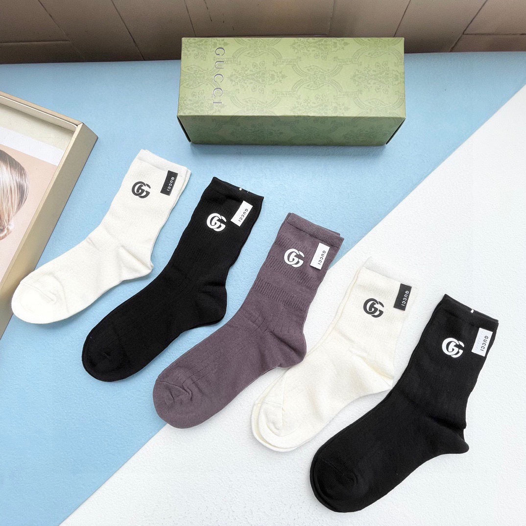 5-Pair Comfort Socks Set (1 BOX)-31